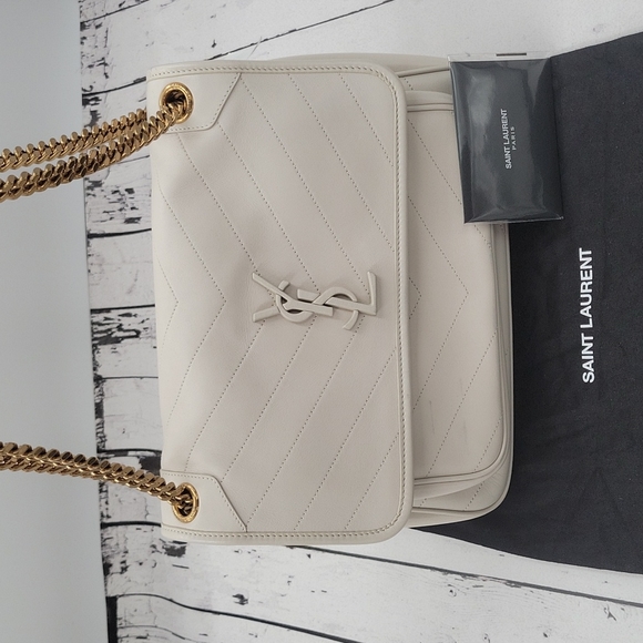 YSL Niki Medium Quilted Flap Shoulder Bag - Picture 3 of 15